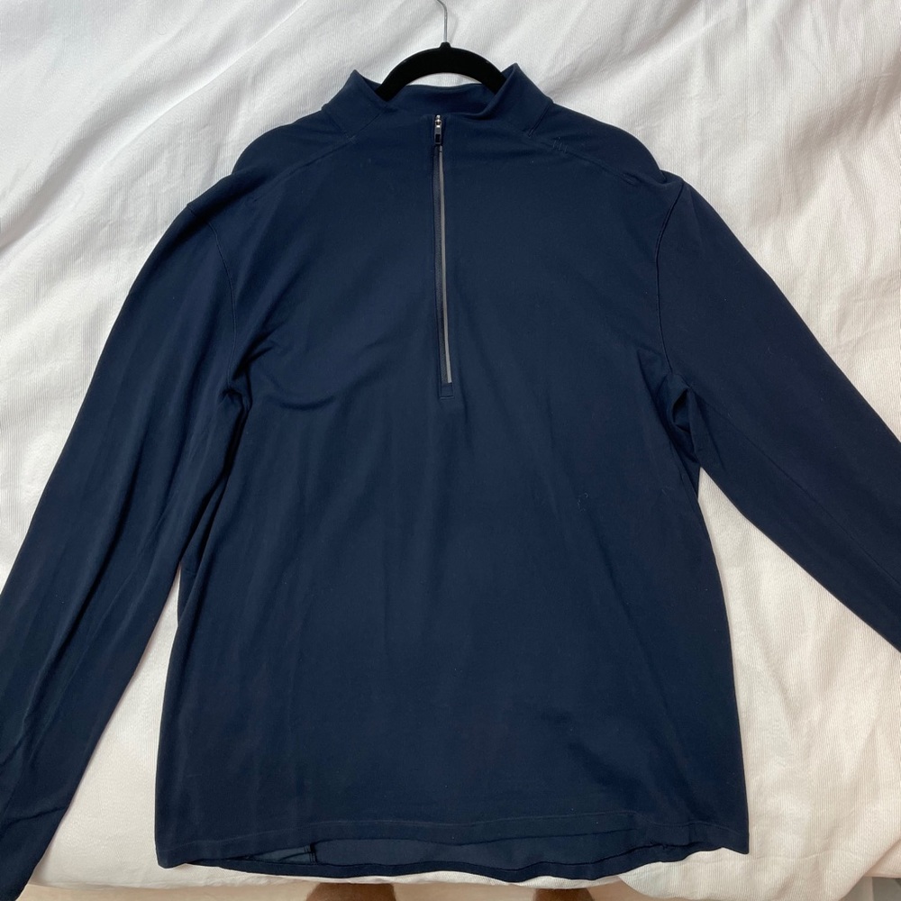 Men’s  Lululemon 3/4 zip up, fleece like